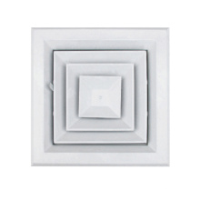 Plafond en aluminium Climatisation Diffuseur de la pièce carrée